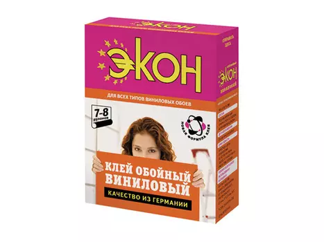 клей обойный ЭКОН виниловый 200гр, арт.1312333