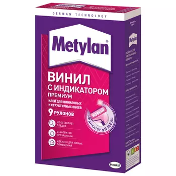 клей обойный METYLAN Винил Премиум 300гр, арт.586527