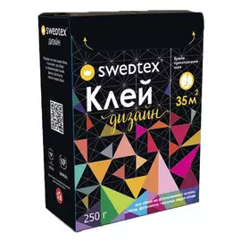 клей обойный SWEDTEX Дизайн 250г, арт.PD025