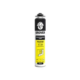 клей-пена GROVER FX45 для теплоизоляции всесезонная 750мл, арт.4630042541306