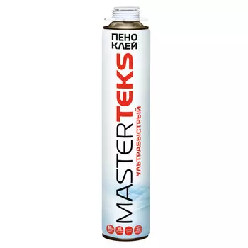 клей-пена MASTERTEKS профессиональная ультрабыстрая 750мл, арт.9781788