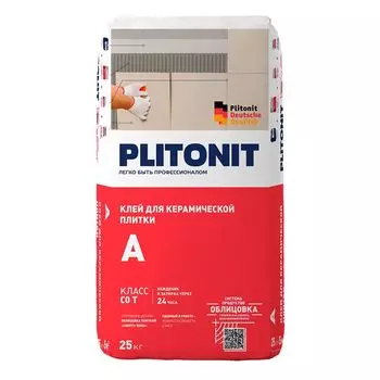 клей плиточный PLITONIT А 25кг