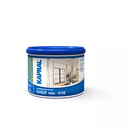 клей ПВА KAPRAL V-10 бытовой 1кг, арт.0167