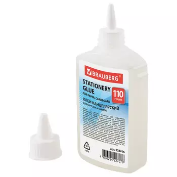 клей силикатный BRAUBERG Standard 110мл