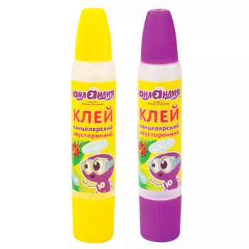 клей силикатный ЮНЛАНДИЯ 30мл аппликатор двусторонний