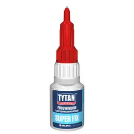 клей TYTAN Professional Eurowindow Super Fix 20г прозрачный, арт.78346