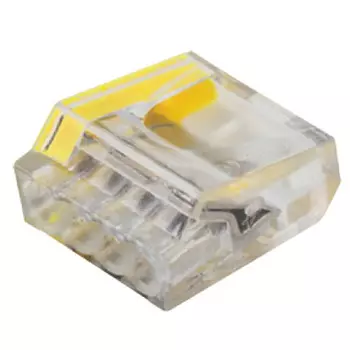 клемма соединительная NAVIGATOR NTC-NC 4х2,5кв.мм 5шт желтый