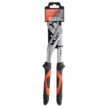 клещи переставные KENDO 300мм двухкомпонентная рукоятка