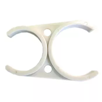 клипса двойная ГЕЙЗЕР для установки минерализатора и постфильтра