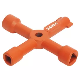 ключ для электрошкафов и радиаторов KENDO 4в1