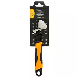 ключ разводной SPARTA 200мм двухкомпонентная рукоятка