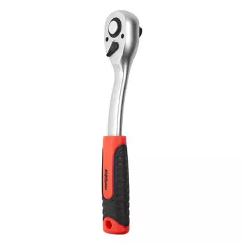 ключ-трещотка AV STEEL 1/2" 255мм 2-х компонентная рукоятка