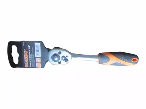 ключ-трещотка KENDO 1/4" 150мм