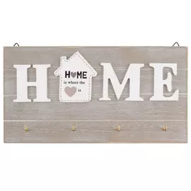 ключница ВОЛШЕБНАЯ СТРАНА HOME 250х25х130мм МДФ/металл