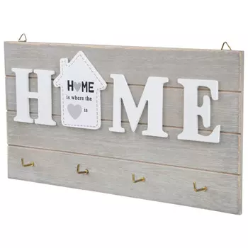 ключница ВОЛШЕБНАЯ СТРАНА HOME 250х25х130мм МДФ/металл