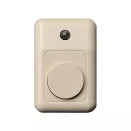 кнопка для звонка, со световым индикаторoм, крем