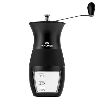 кофемолка WALMER Smart 21см ручная пластик, керамика, сталь черный