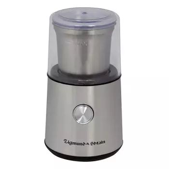 кофемолка ZIGMUND&SHTAIN ZCG-10 250Вт стальной