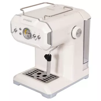 кофеварка эспрессо HYUNDAI HEM-5300 850Вт бежевый