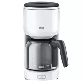 кофеварка BRAUN KF3100.WH, 1000 Вт, 1,3 л, белая