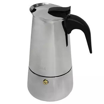 кофеварка TALLER, 6 чашек, 300 мл, нержавеющая сталь, индукция