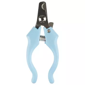 когтерез-ножницы для животных РЫЖИЙ КОТ 12см пластик/металл