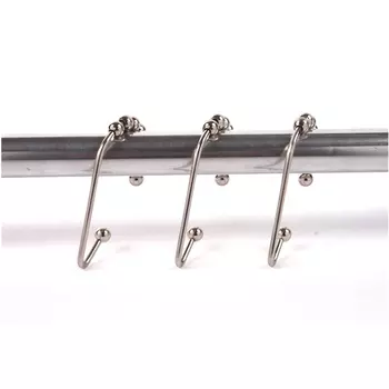 кольца для занавесок OFELIS Фантазия 12шт металл хром