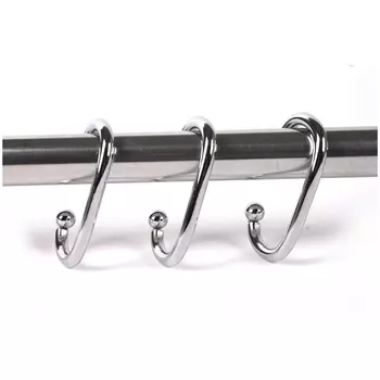 кольца для занавесок OFELIS Рапсодия 12шт металл хром