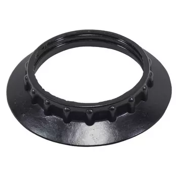 кольцо для патрона Е27 пластик черный