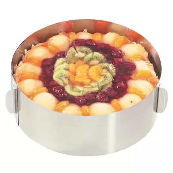 кольцо для выпечки GEFU 16,5-32х10см нерж.сталь