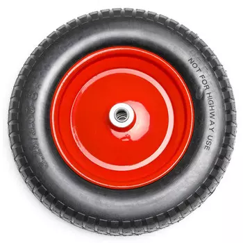 колесо для тачки полиуретановое 3.25-8 п16