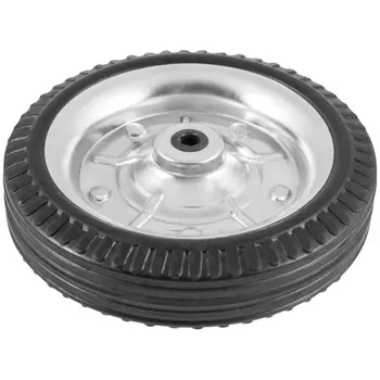 колесо для тележки 145мм металлическое резина