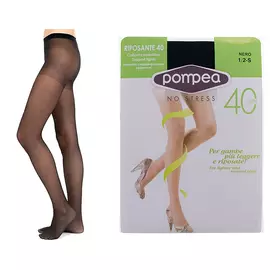колготки POMPEA Riposante 40den S черный