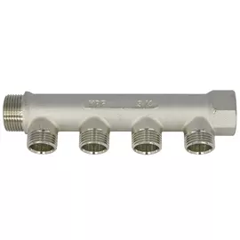 коллектор 4 выхода 3, 4" х 1, 2" НР