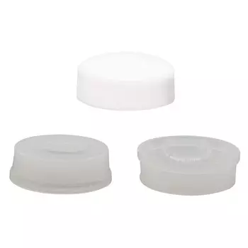 колпачок декоративный на универсальный шуруп 3,5-4,0мм белый 10шт