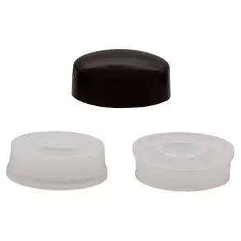 колпачок декоративный на универсальный шуруп 3,5-4,0мм черный 10шт