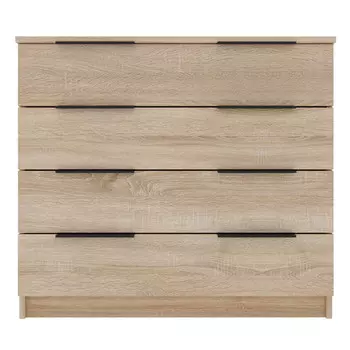 комод 4 ящика Катрин 804x902x395мм ЛДСП дуб сонома