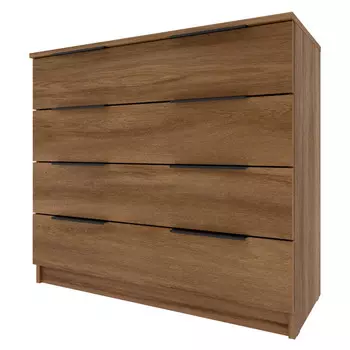 комод 4 ящика Катрин 804x902x395мм ЛДСП дуб чанкли