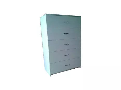 комод 5 ящиков 800х420х1230мм бодега светлая ЛДСП