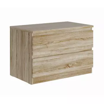 комод МАЛЬТА 2 ящика 803x540x480мм сонома ЛДСП