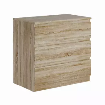 комод МАЛЬТА 3 ящика 803x764x480мм сонома ЛДСП