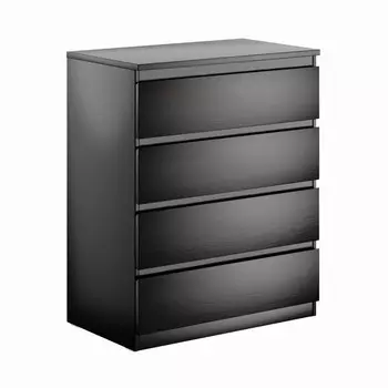 комод МАЛЬТА 4 ящика 803x988x480мм венге ЛДСП