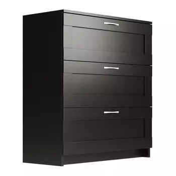 комод СИРИУС 3 ящика 782x946x412мм ЛДСП венге