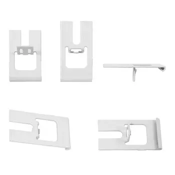 комплект держателей потолочных УЮТ Мини для профильного карниза 5шт белый, арт.2166271