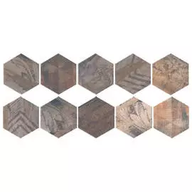 комплект из керамогранитных вставок 10,4х120 Монруж (в комлпекте 10 штук) бежевый