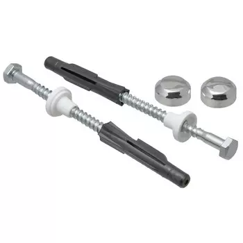 комплект крепления для унитаза хром