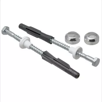 комплект крепления для унитаза хром