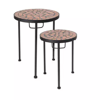 комплект мебели KOOPMAN TERRA MOSAIC металл/керамика 2 предмета