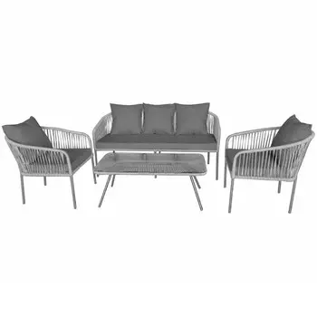 комплект мебели Ламия диван 80х170х82см два кресла 73х80х82см стол 45х120х60см