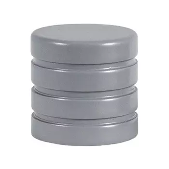 комплект наконечников УЮТ Ост 16мм Цилиндр-3 2шт светло-серый, арт.17.21ТО.0348